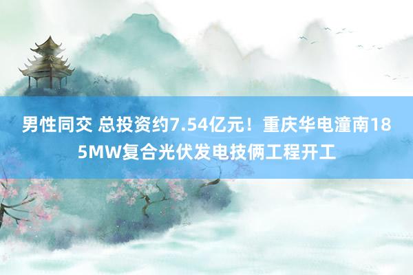 男性同交 总投资约7.54亿元！重庆华电潼南185MW复合光伏发电技俩工程开工