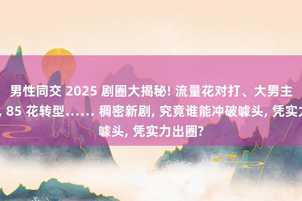 男性同交 2025 剧圈大揭秘! 流量花对打、大男主剧危险， 85 花转型…… 稠密新剧， 究竟谁能冲破噱头， 凭实力出圈?